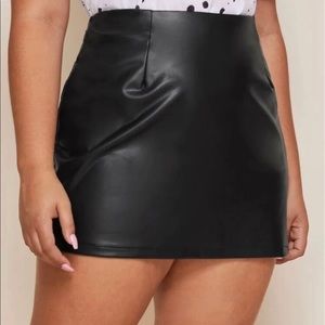 leather mini skirts